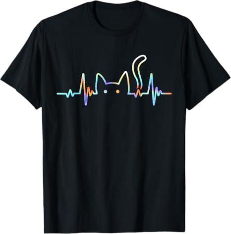 Funny Physics Cat Graphic T Shirt What Cats Really Think  Cat Meme Design Short-sleeved Tee Aesthetic Casual Top for Men & Women