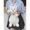 West Highland White Terrier Dog Doll Backpack Cute Girl Decorated Bags Shoulder