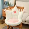 45x45x40cm Plush Crown Cushion Cute Thickened Soft Filled Floor Mat Family Office Student Dormitory Cushion Children's Gift 2025