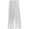 Women's Ice Silk High-Waist Wide Leg Trousers - Summer 2025 Collection