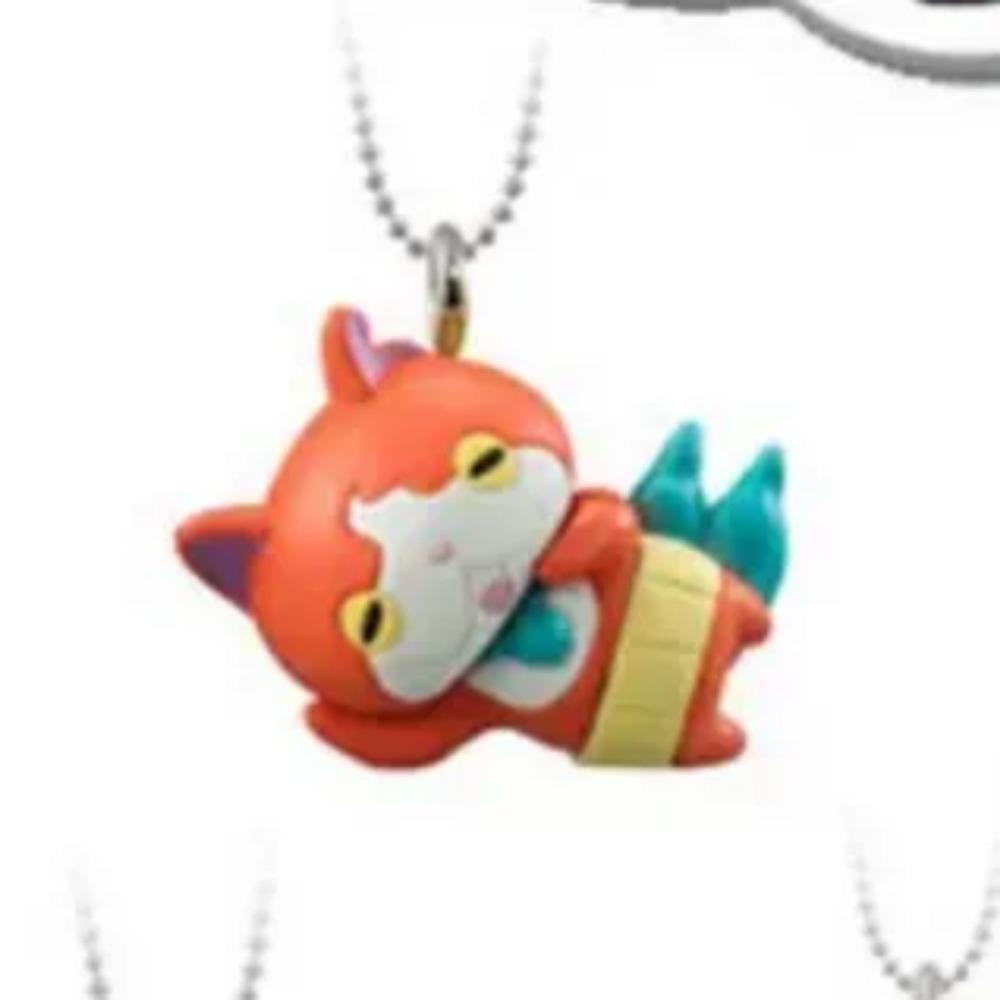 Bandai Genuine Gashapon Toys Yo-kai Watch JIBANYAN Cute Limited Action Figure Ornaments Pendant Phone Charms
