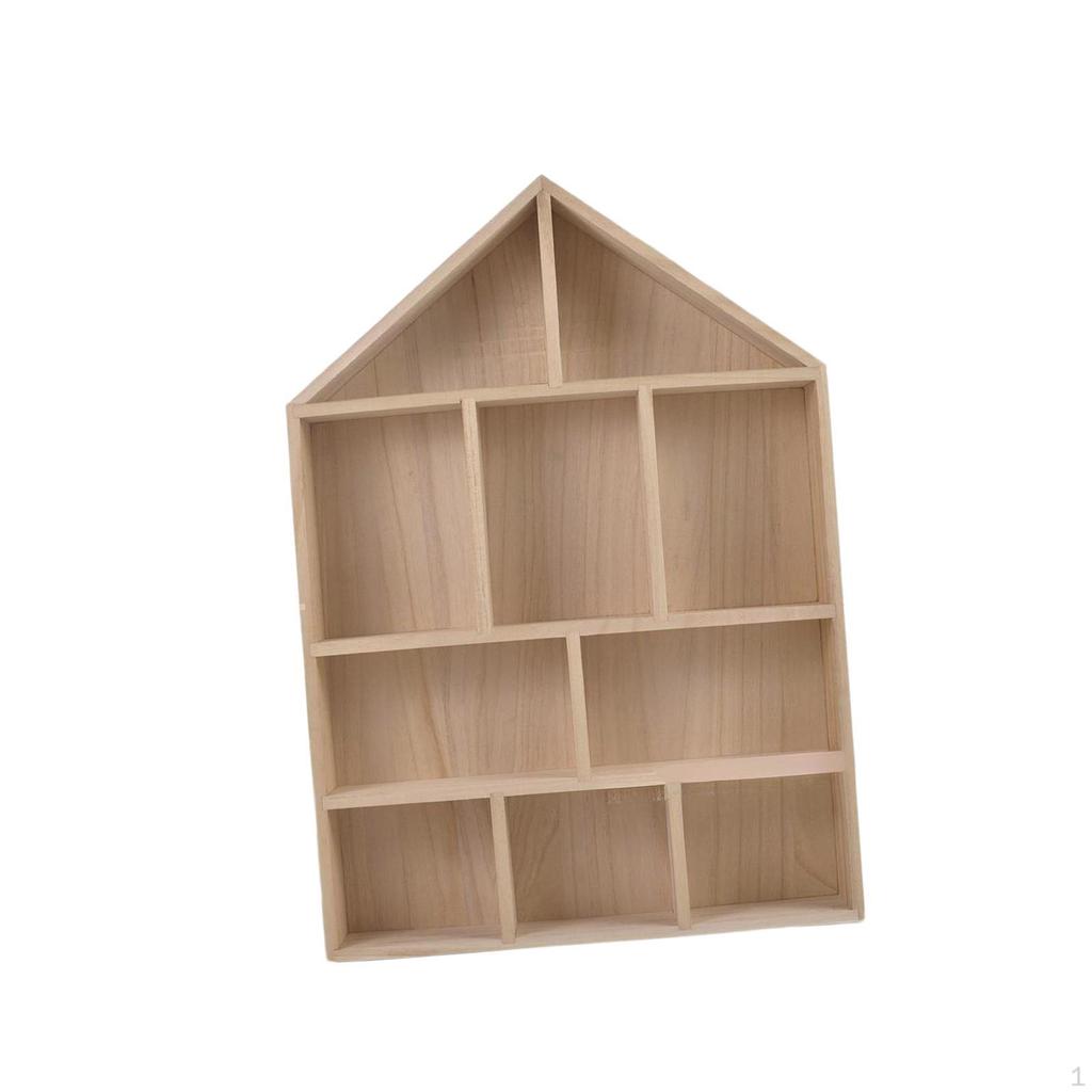 Estante de Exhibición de 10 Compartimentos para Especias, Cosméticos, Perfumes y Otros Artículos Decorativos (Habitación).
