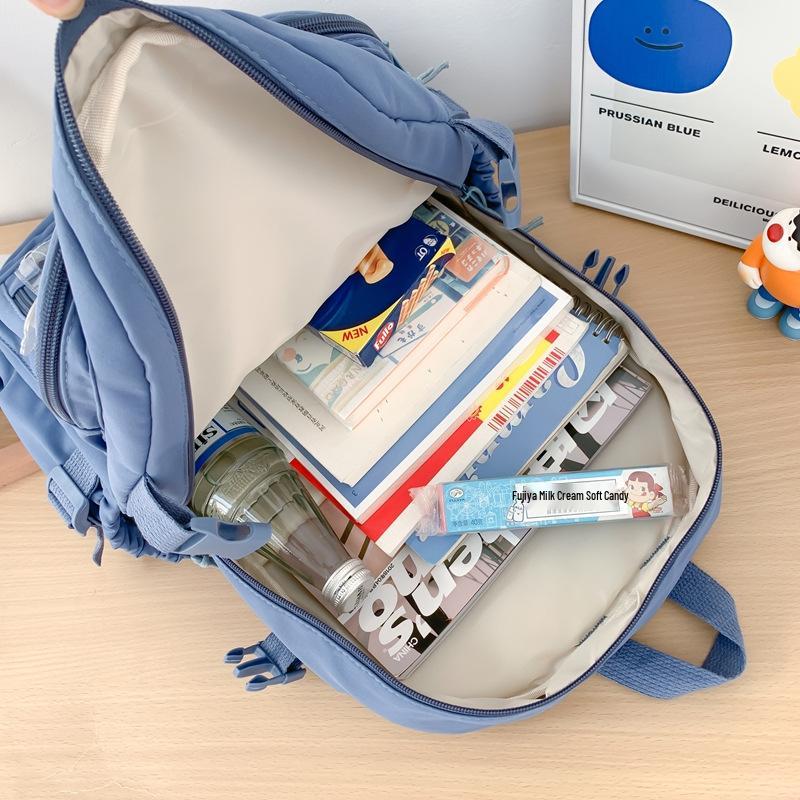 Stylish Large-Capacity Backpack for Junior High & High School Students