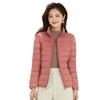 TikTok autumn and winter new down light down jacket women's hooded thin large size thickened coat