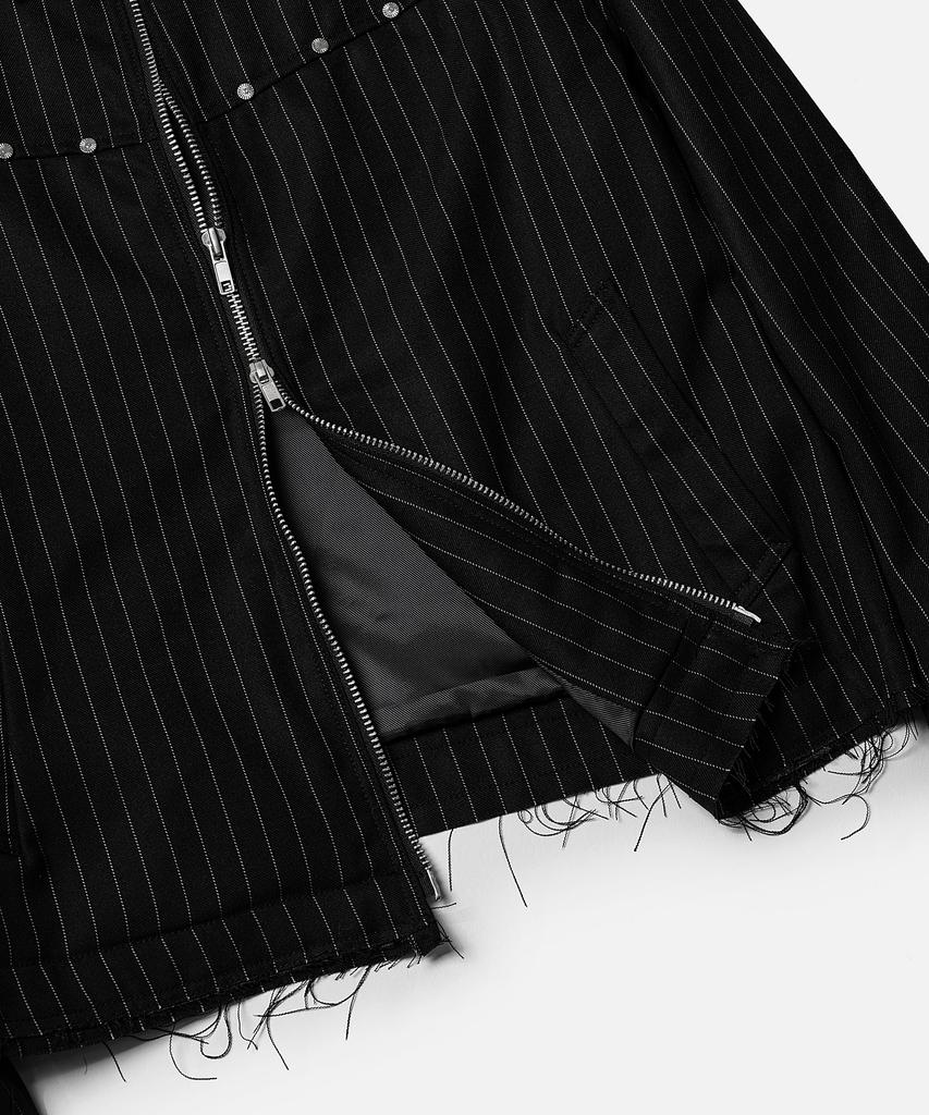 Vastic Studded Cut-Off Jacket_Stripe