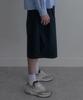 HUKE Skate Belt Bermuda Shorts (Navy)