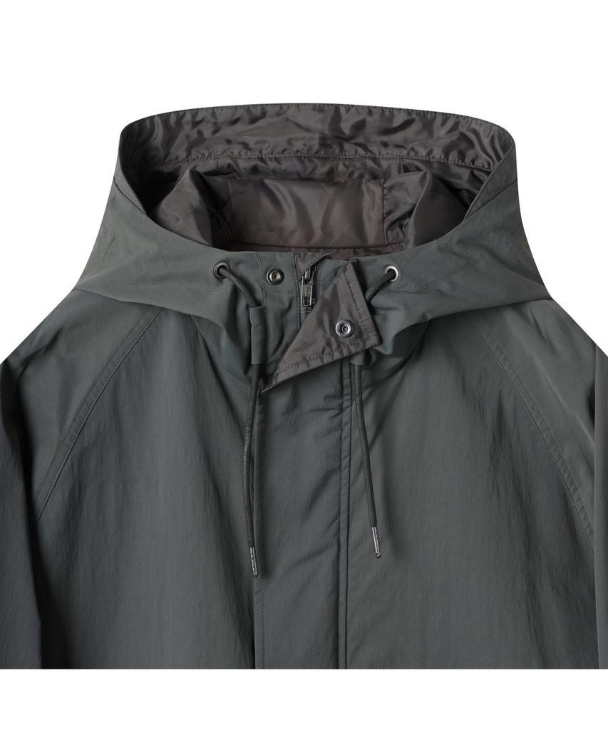 Customellow Khaki Hooded Jacket C9Uam25114Khx