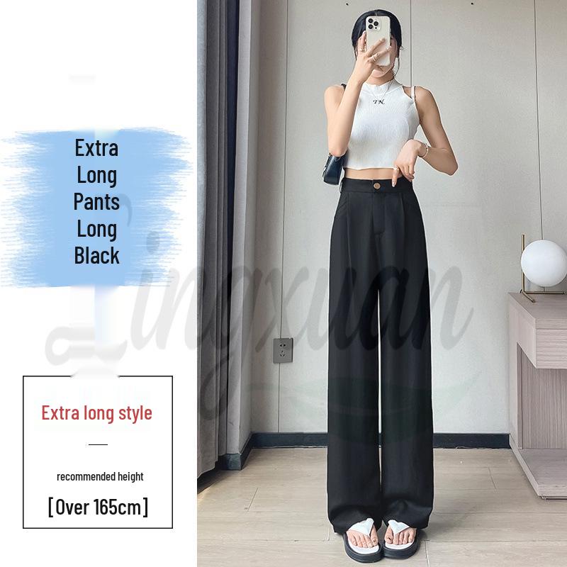 2026 Summer Women s High-Waisted Linen Wide-Leg Pants 2XL