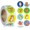 Seals Card Sticker Cute Cartoon Korean Paper X066