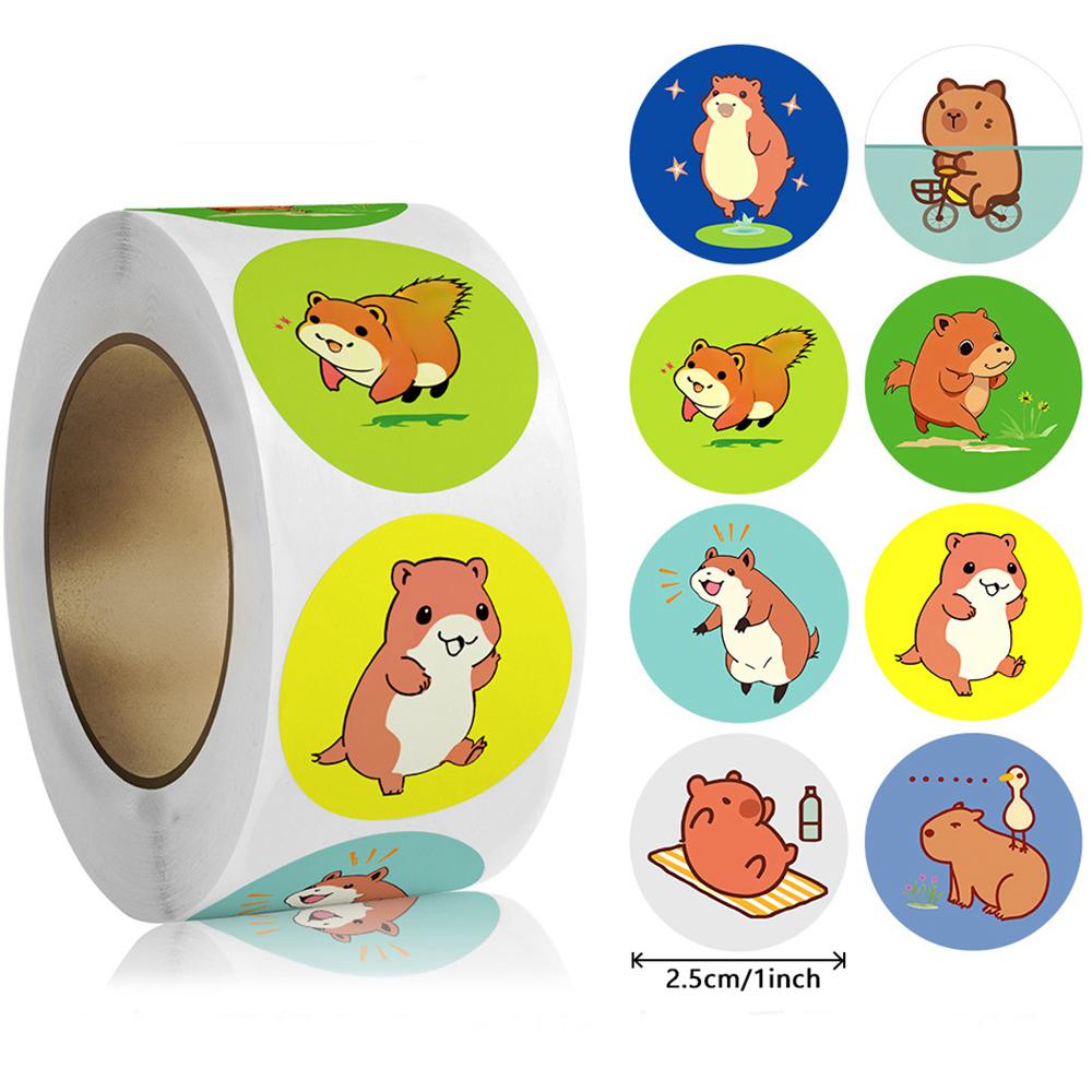Seals Card Sticker Cute Cartoon Korean Paper X066
