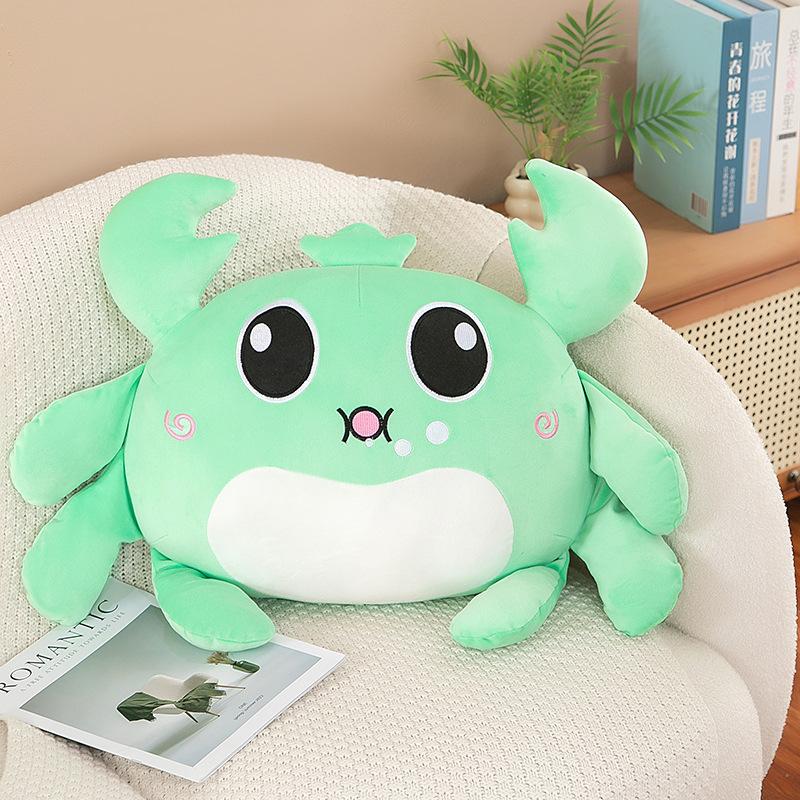 Cute Bubble Crab Doll Plush Toy Girl Bed Sleeping Doll Warm Heart To Accompany Girlfriend Birthday Gift