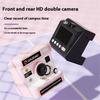 HD Portable Retro Printing Camera Thermal Paper Instant Printing Outdoor Travel Video Photo Digital Camera with Wifi Function