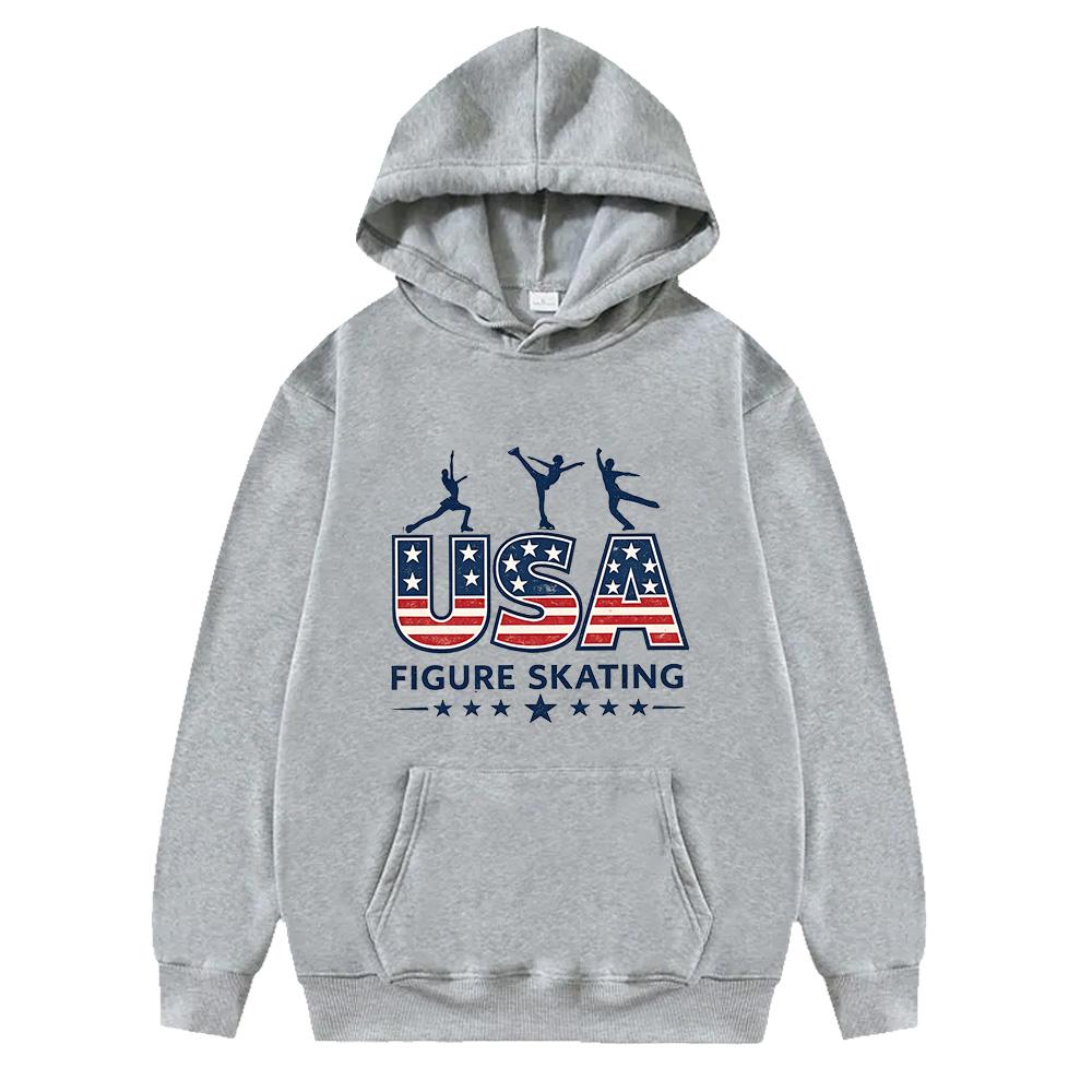 Alysa Liu 2026 Milan Olympics Figure Skating hoodie Sports Portrait Long Sleeve Sweatshirt Gift for Youth Clothe Unisex Pullover