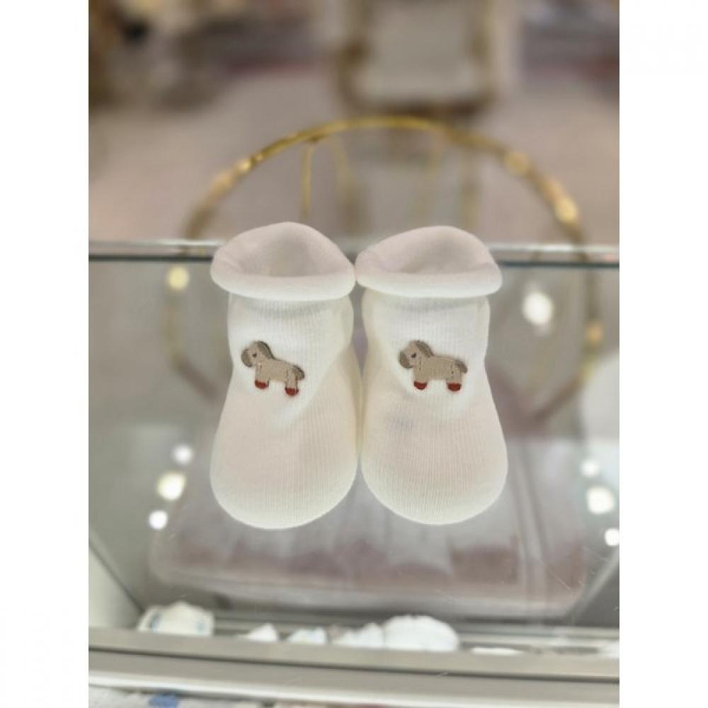 ETTOI Baby Cuddle Suit With Socks Set  07t076001s1 