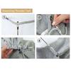 Ergonomic Grip Fabric Turner and Drawstring Threader Sewing Threading Tool for Fabric Flipping Tailoring Clothing Repair HX6C