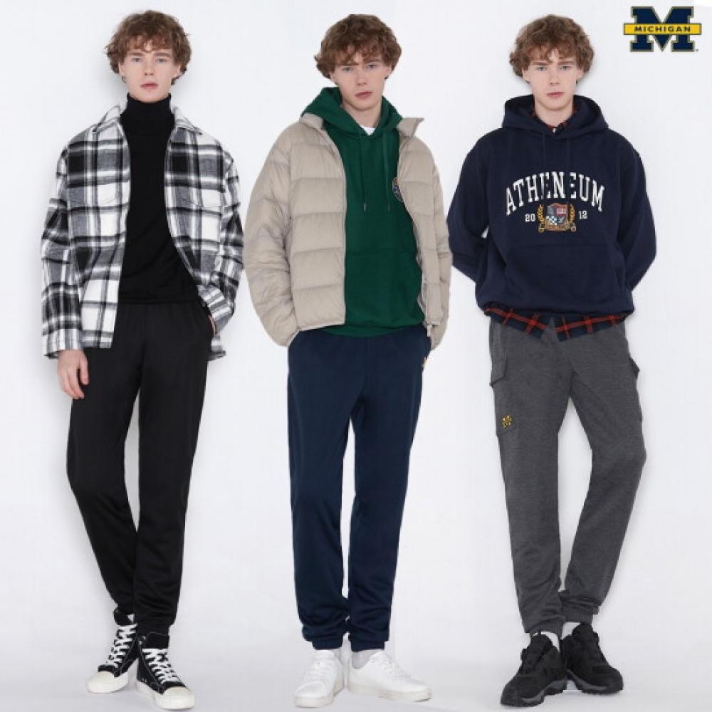 Michigan Men S Fleece Bonding Jogger pantS 3 choiceS
