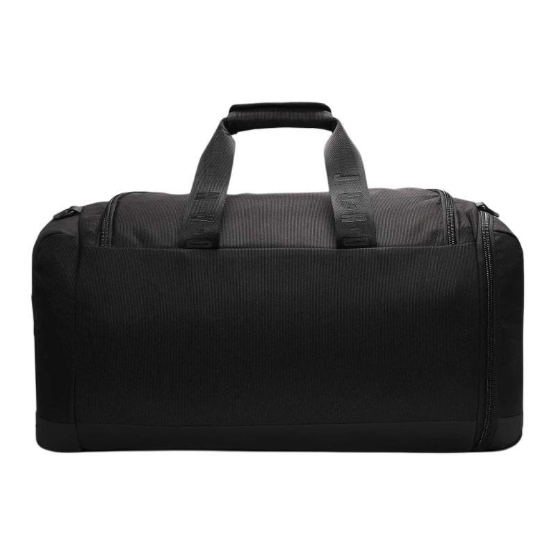 Jordan Velocity Polyester One Shoulder Crossbody Handbag, Travel Bag Regular Unisex Black & Gold Jordan HF7295-014