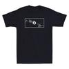 Billiard Ball Black 8 for Billiard Player for Pool Billiards Funny Men's T-Shirt