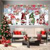 Christmas Gnome Garage Door Banner Decoration Large Garage Cover 16ft x 7ft