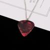 TV-Serien Herz Halskette Gitarrenplektrum Anhänger Halskette Für Freund Böser Schmuck Geschenk