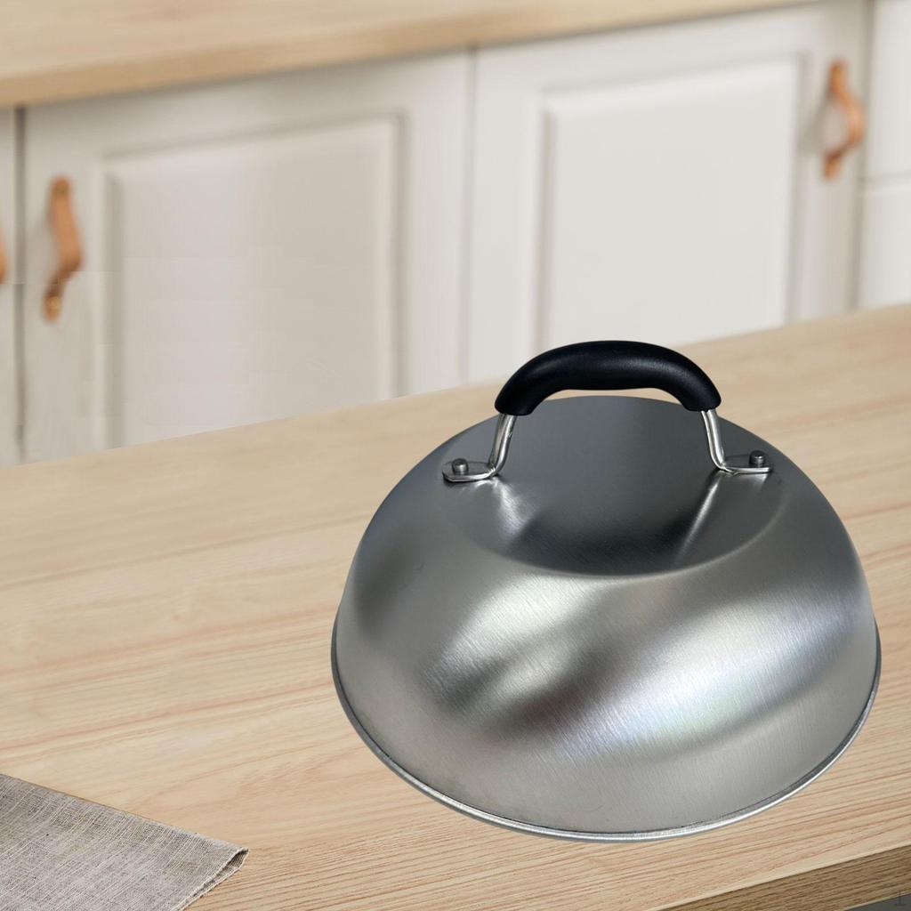 Basting Cover, Heavy Duty Round Steaming Cover for Kitchen Grilling