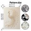 DIY Pearl Diamond Art Painting kits for Adult and Beginners, Elegant Peacock Sparkling Painting Craft Home Wall Decor handmade Gift