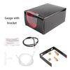 Car Accessories Auto Gauge Universal 52mm 7 Colors Turbo Boost Auto Meter 12V -30-33 PSI  -1-2 BAR  Turbo Pressure Manometer