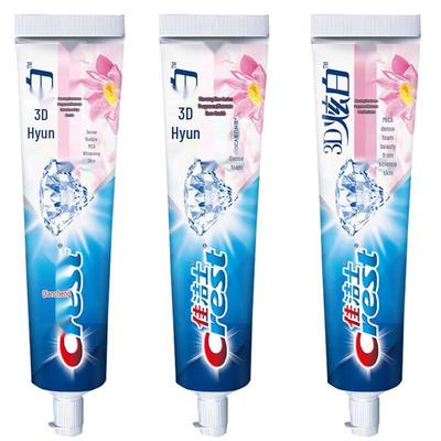 Crest 3D White Toothpaste, 3 X 170g