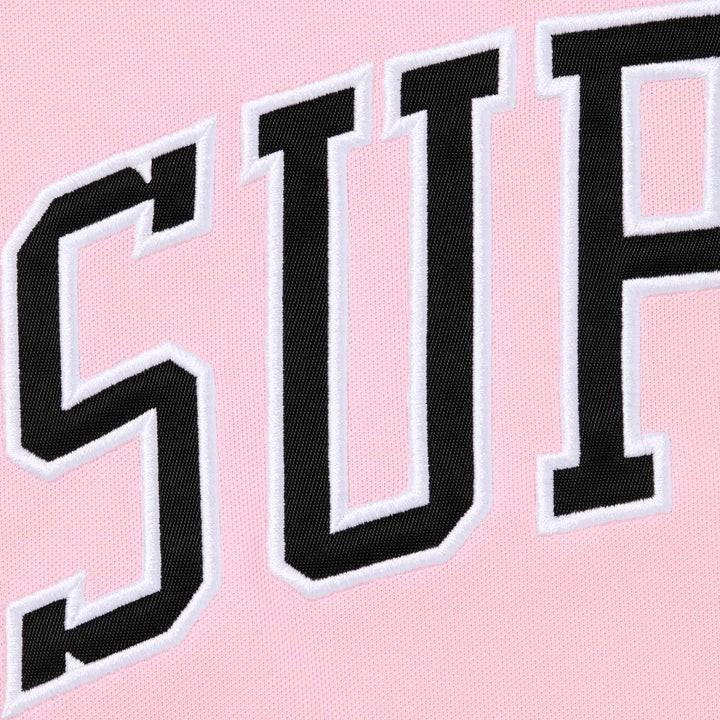 Supreme Chicago White Sox Hooded Baseball Jersey Light Pink