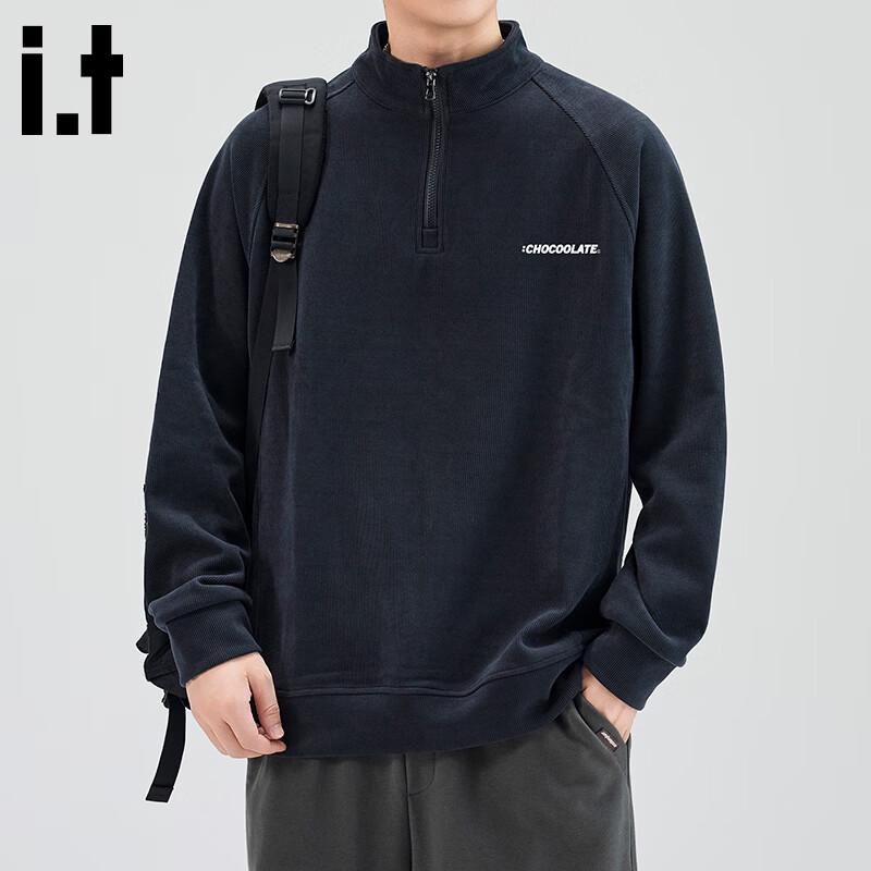 Men s American Retro Heavyweight Half-Zip Sweatshirt 3XL