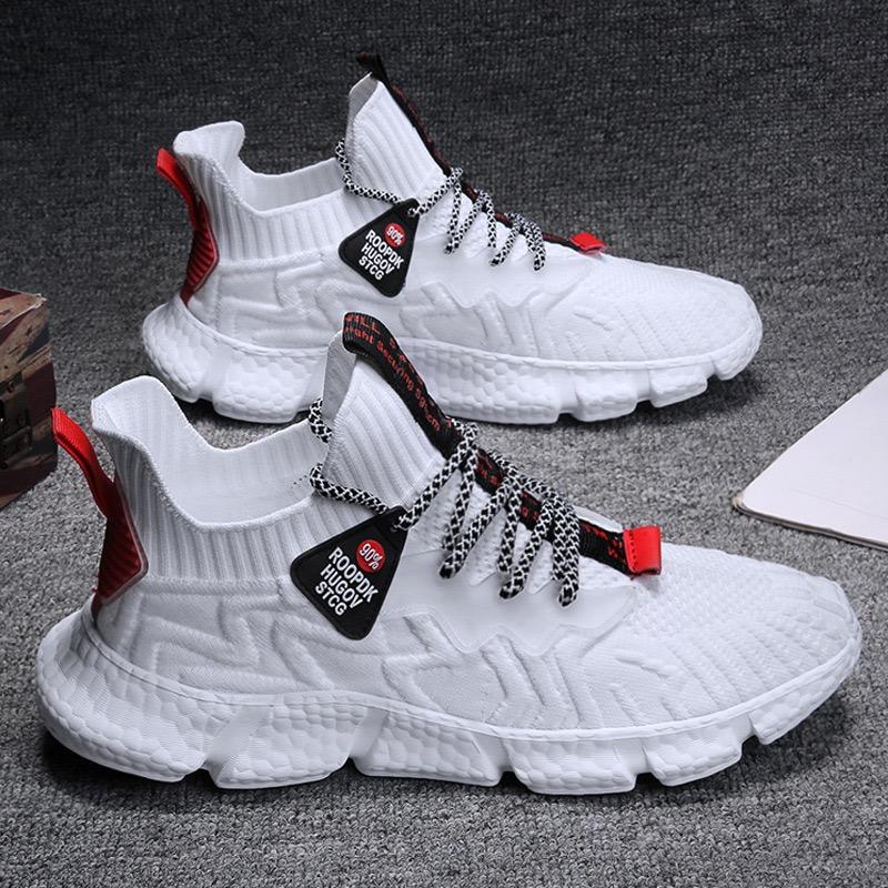 Fashion 2024Men’s Sneakers Fashion Outdoor Casual Shoe Mesh Breathable Sport Running Shoes for Men Comfort Training Shoe Tenis Masculino