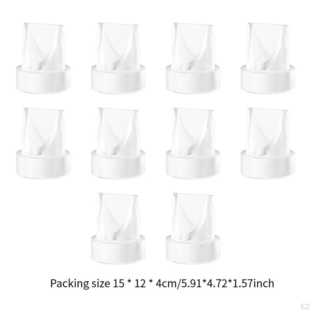 12 Stück Entenschnabelventile Ersatzventil Wiederverwendbare Silikon-Zubehörteile für Pumpe Hands V1 /