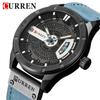 Relogio Masculino CURREN Watch Men Waterproof Calendar Sport Military Male Clock Top Brand Luxury 3D Dial Man Wristwatch 8301
