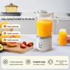 Multifunctional Portable Electric Juicer Cup - Compact Rechargeable Kitchen & Household Fruit Juicer