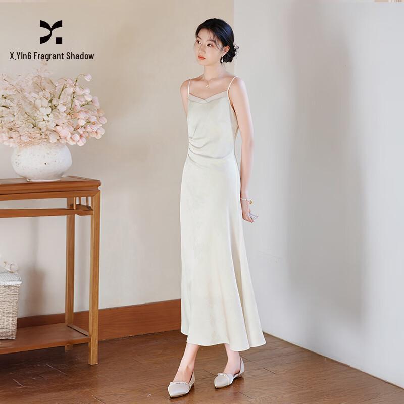 Women s New Chinese Style Jacquard Suspender Dress