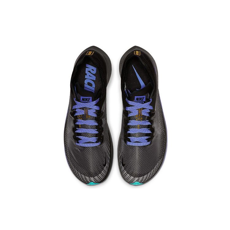 Nike Zoom Fly SP Spumă Speed Amortizare Confortabilă Pantofi de Alergare Casual cu Glezna Joasă Adidași Femei Negru Albastru BV0389-001