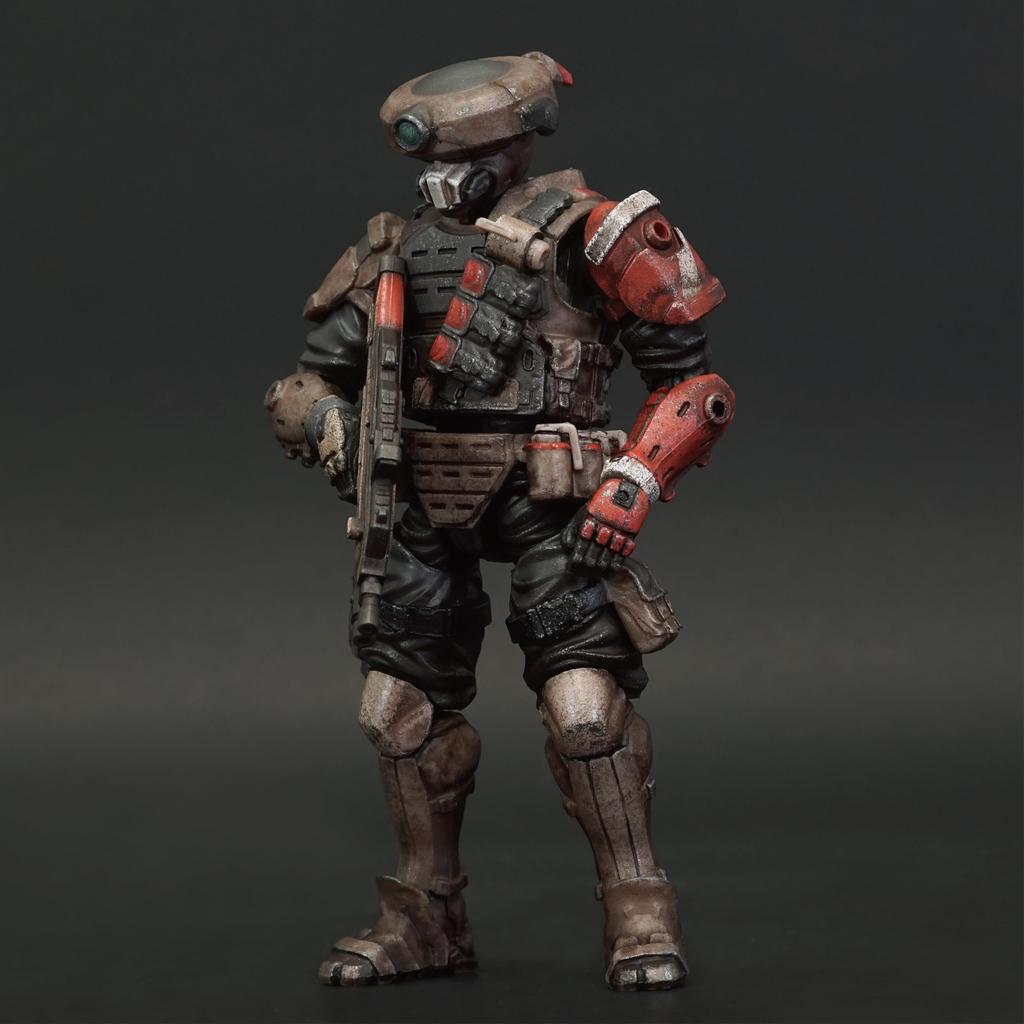 TOYS ALLIANCE LIMITED FAV A108 Red Crow Ashikaru v měřítku ABS pohyblivá figurka "Acid Rain" 1/18