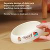 Dopamine Cat Bowl Stainless Steel Dog Bowl Pet Bowl  Protects Cervical Spine for Kittens And Dogs
