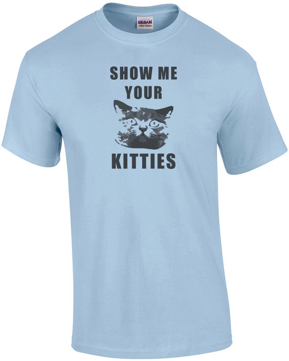 SHOW ME YOUR KITTIES. Please? I love cats. Shirt XL