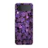 Phone Case For Samsung Galaxy Z Flip 3 4 5 Transparent Fold High Hard PC Shell For Galaxy Z Flip 3 5 Clear Cover Flower 12