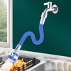 1/4 Zoll Universalschnittstelle Flexibler Küchenarmatur Silikonschlauch Spültischarmatur Waschbecken