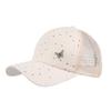 Sequin Sport Peaked Hat Butterfly Summer Sun Hat Casual Mesh Baseball Hat  Travel Beach
