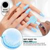 Nail Dust Cleaning Brush for Manicure 6Pcs Nail Dust Removing Tool