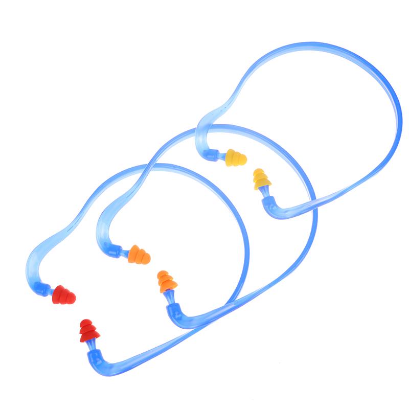 Soft Silicone Head-Mounted Earplugs Protector Anti-Noise Earmuff For Water Sports Swimming Sleeping Noise Reduction Ear Plugs