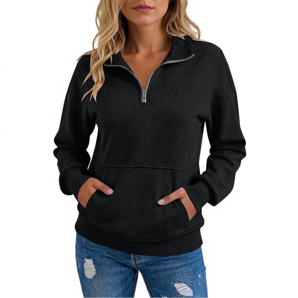Women's -color Fashionable Long-sleeved Top