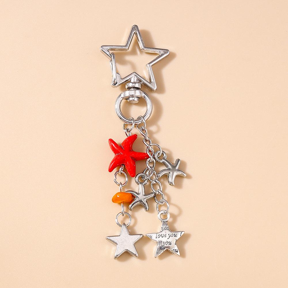 Fashion Enamel Shell Whale Keychain Crystal Pearl Key Ring Pendants for Women Girls Handbag Decor DIY Jewelry Gifts