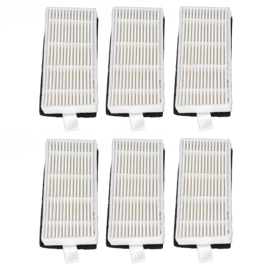 6pcs/set Sweeper Filter Replacement Parts for Lydsto R1 Filter Element Filter Screen Kit