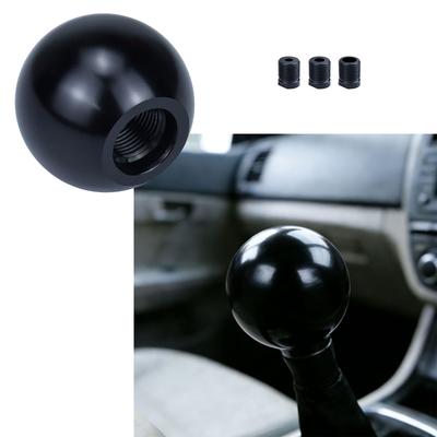 Pomello Leva Cambio in Alluminio Caratteristica Pomello Sferico Adattatore Universale Scelta Multipla di Colori per Uso Confortevole e Cambio Marcia Fluido