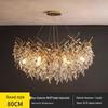 Elegant French Crystal Chandelier for Grand Duplex Living Room