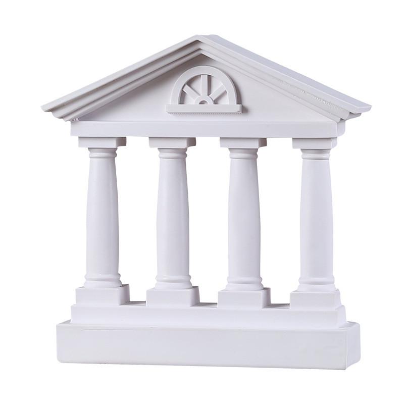 Greek Ancient City Themed Architecture Model Resin Decor For Photography And Party Decor Thios Greek Temple